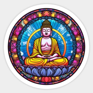 Buddha II Sticker
